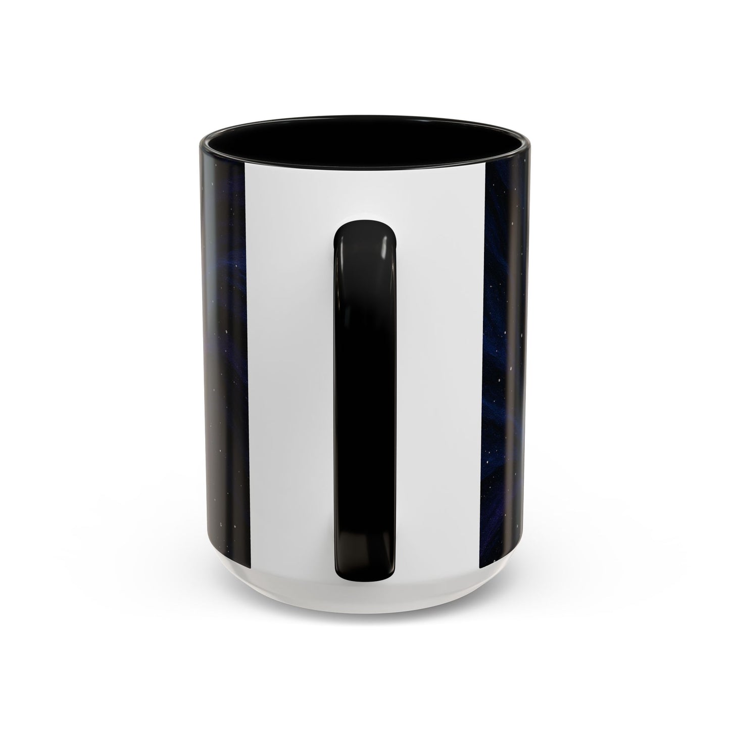 Stellar Drift Abstract Mug – Deep Space Swirl Full-Wrap