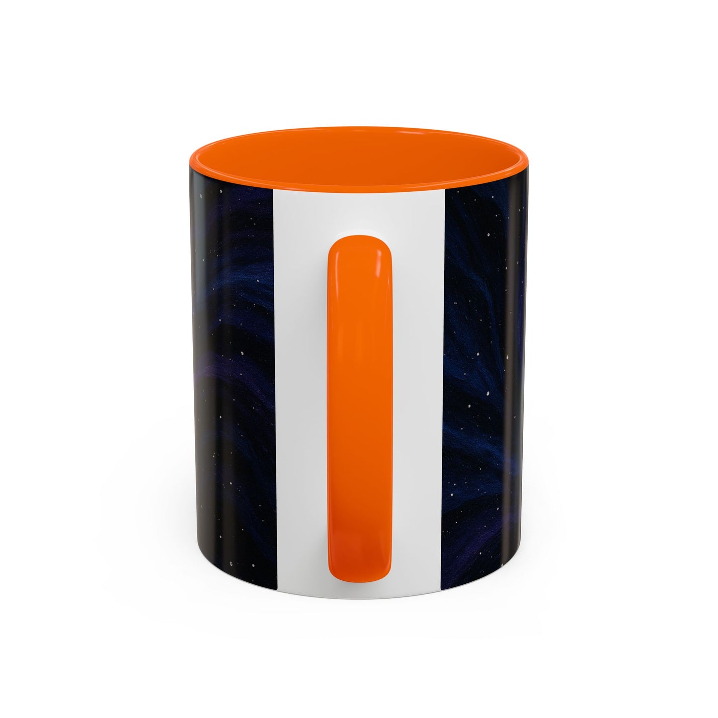 Stellar Drift Abstract Mug – Deep Space Swirl Full-Wrap