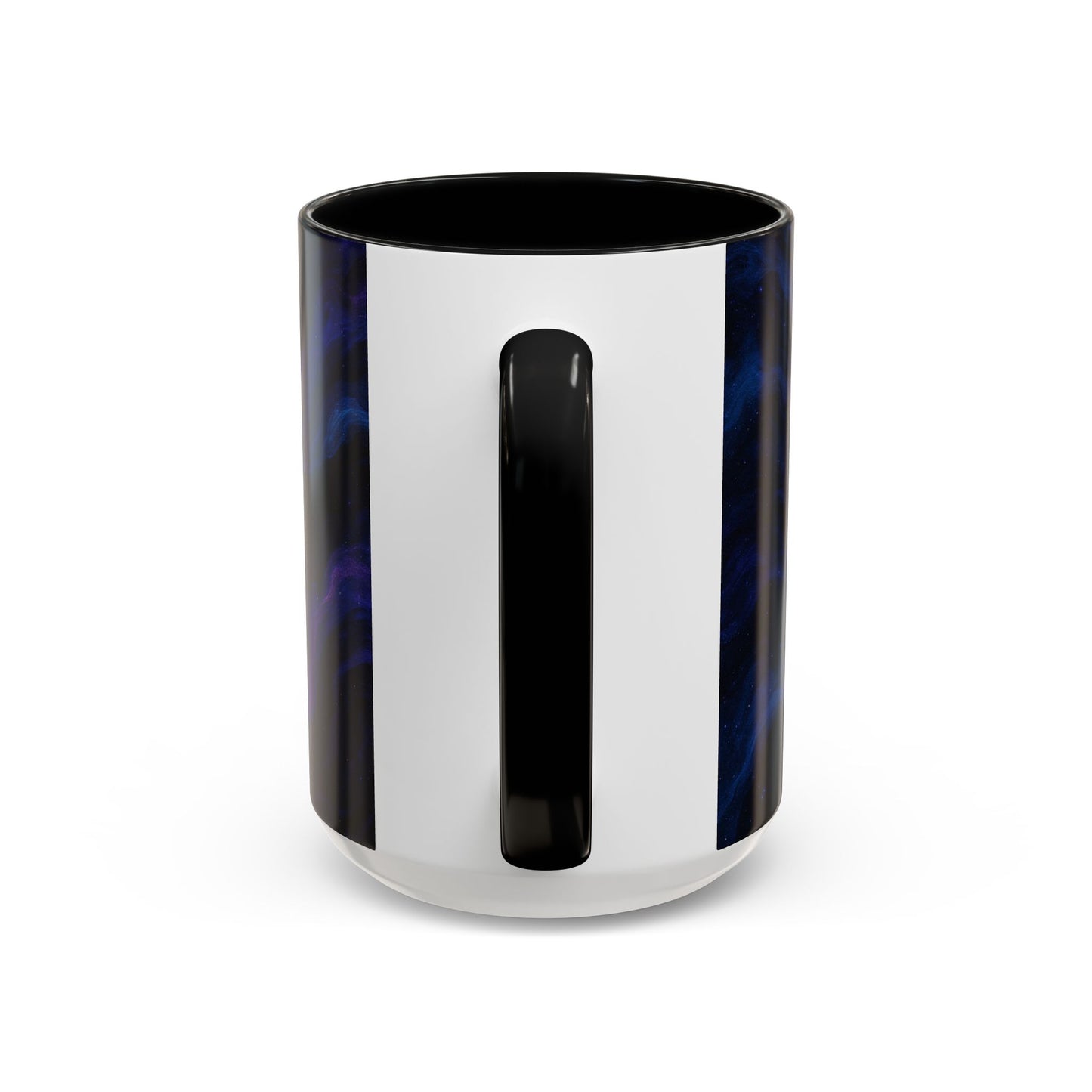 Cosmic Waves Abstract Mug – Galaxy Swirl Full-Wrap Design