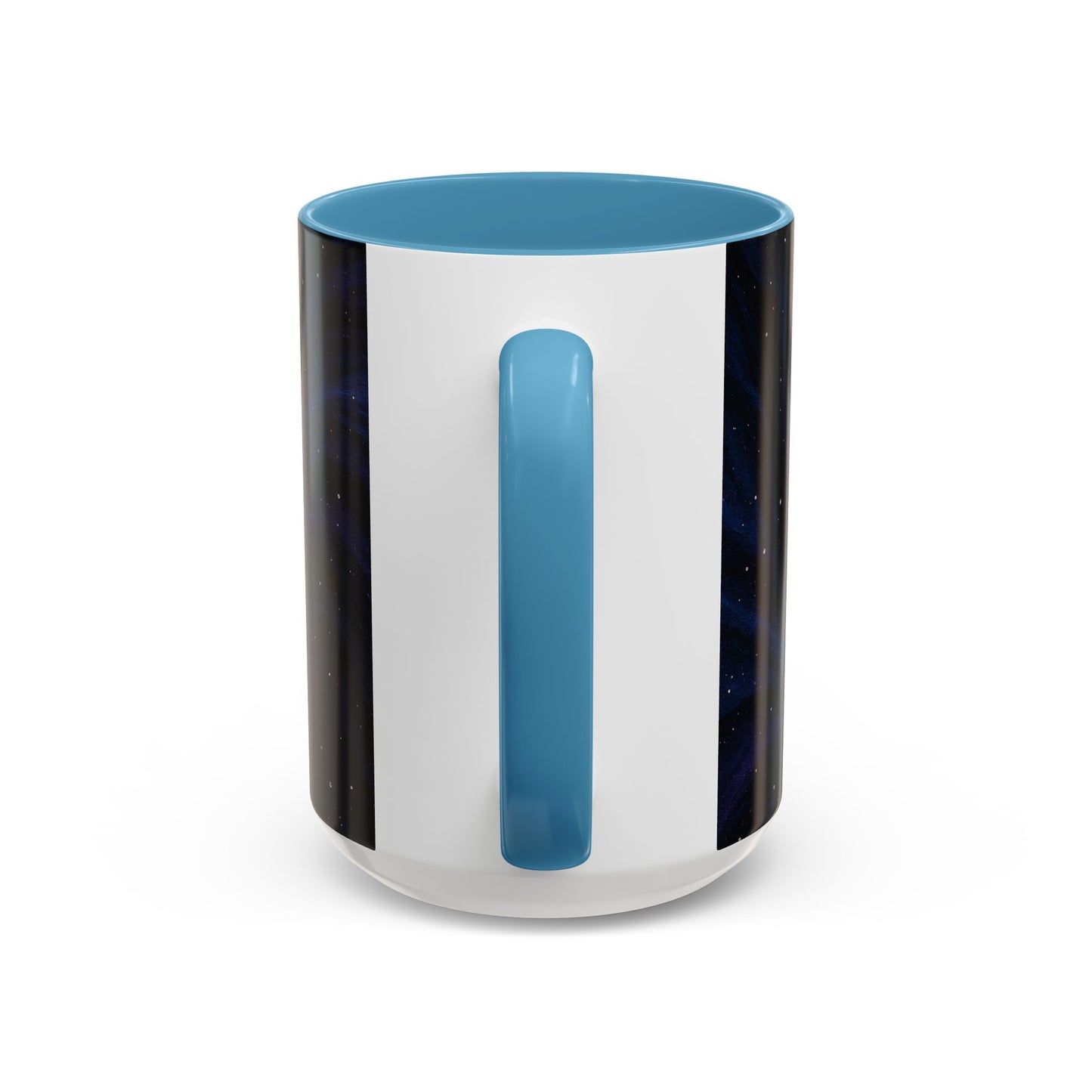 Stellar Drift Abstract Mug – Deep Space Swirl Full-Wrap