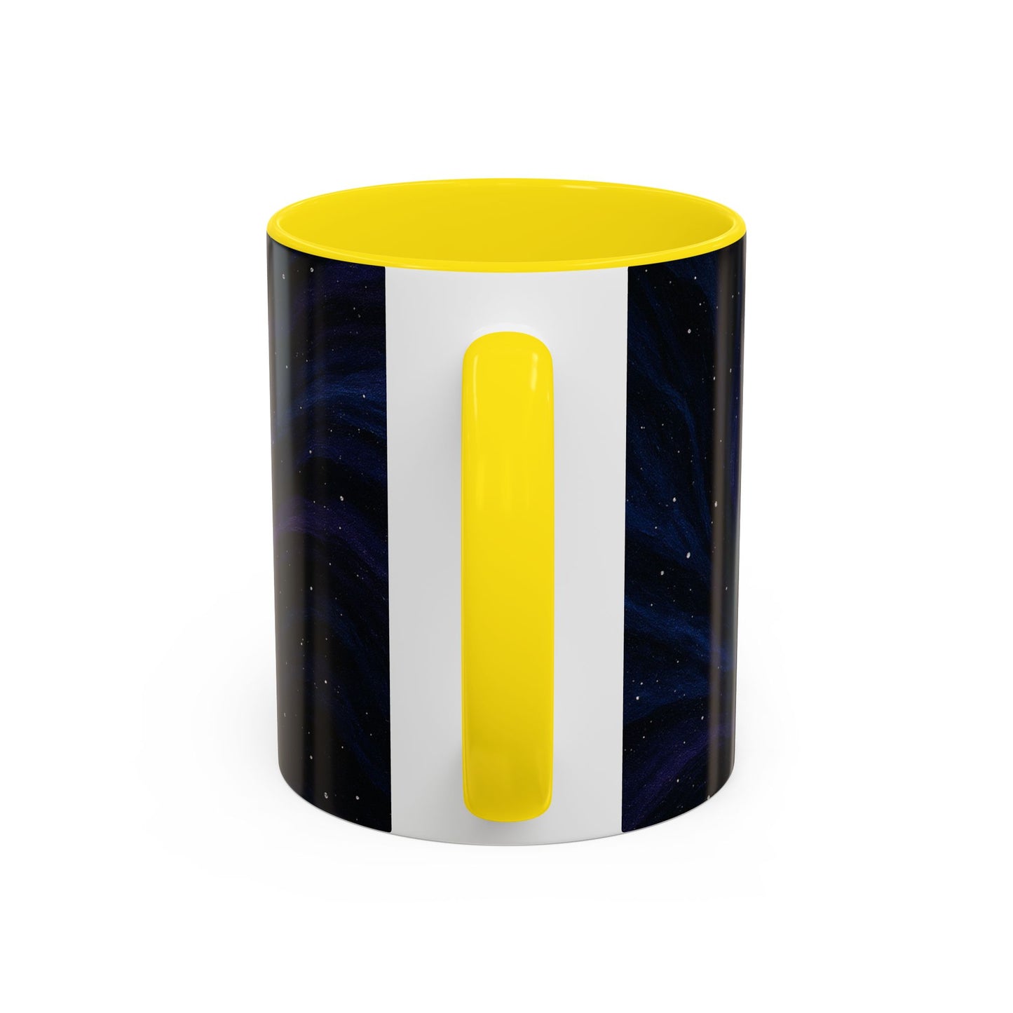 Stellar Drift Abstract Mug – Deep Space Swirl Full-Wrap