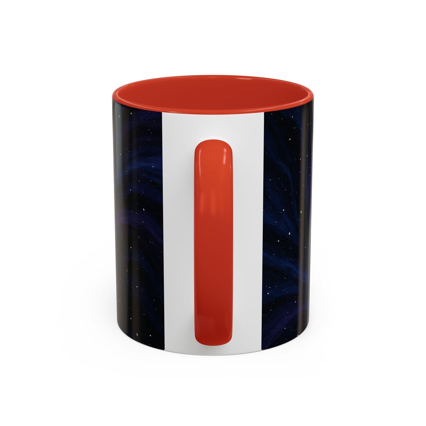Stellar Drift Abstract Mug – Deep Space Swirl Full-Wrap