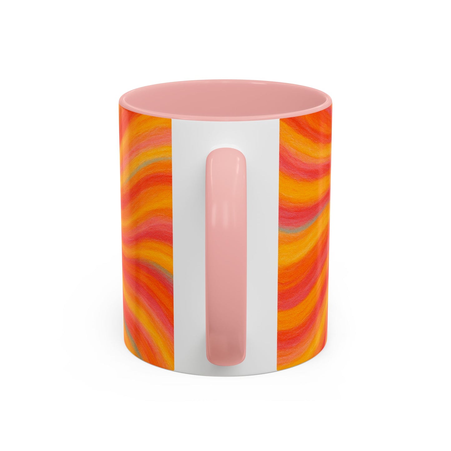 Solar Burst Abstract Mug – Radiant Full-Wrap Design